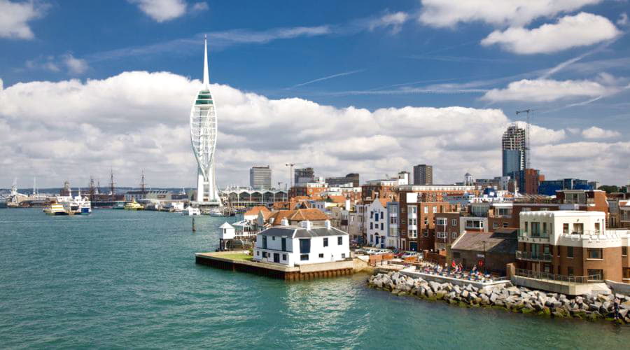 Top car rental deals in Portsmouth